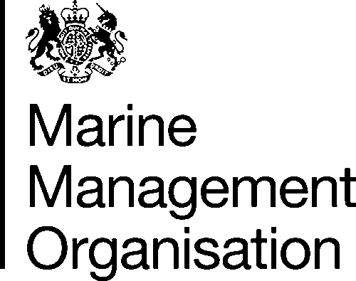 Marine Management Organisation logo black logo